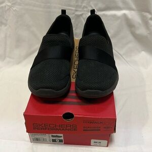 Sketchers Go Walk Joy Dream Lights black size 9 shoes.